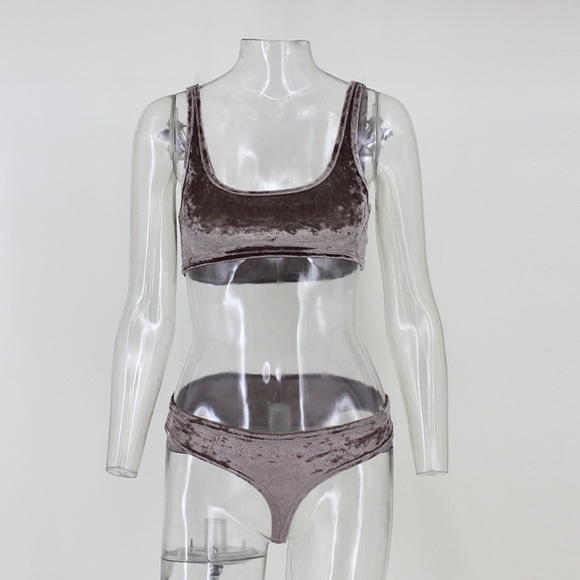 NEW! Velour Bikini - Picture 3 of 7